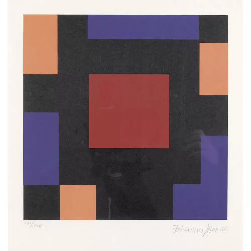 Johannes Itten — Geometrische Komposition.