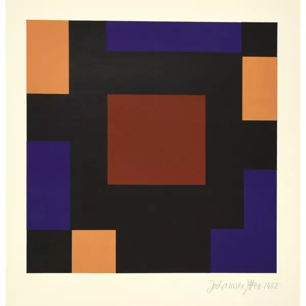 Johannes Itten — Komposition — Galerie Kornfeld