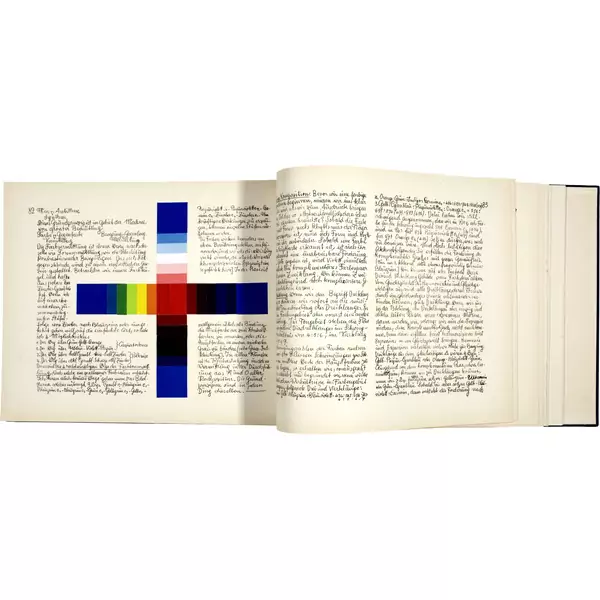 Johannes Itten — Tagebuch von Johannes Itten. Beiträge zu einem Kontrapunkt der bildenden Kunst. Berlin, Verlag der Itten-Schule, 1930 Zürich, Johannes Itten, 1962 — Galerie Kornfeld
