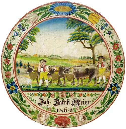 Johannes Müller — Fahreimer-Bödeli. 1865.