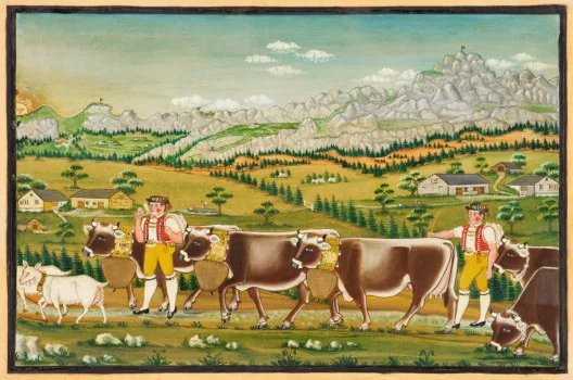Johannes Müller — Alpfahrt, 1887