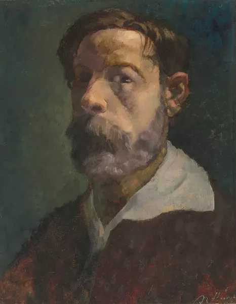 Johannes Robert Schürch — Selbstportrait