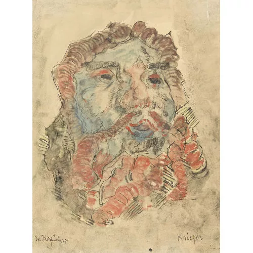 Johannes Robert Schürch — "Krieger".
