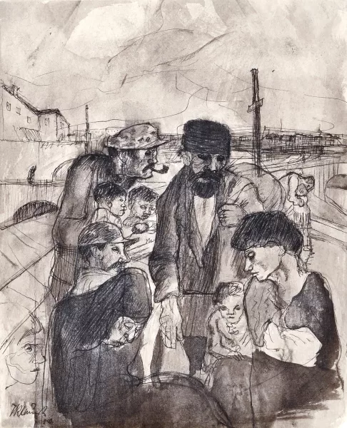 Johannes Robert Schürch — 3 Werke: Ohne Titel, 1926; Ohne Titel, 1928; Ohne Titel