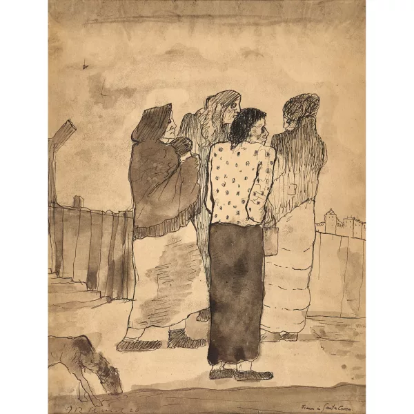 Johannes Robert Schürch — "Frauen in Santa Croce".