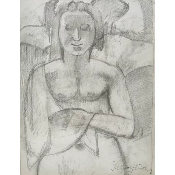 Johannes Robert Schürch — "Akt".