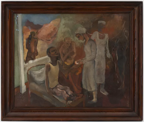 Johannes Robert Schürch — Au dispensaire