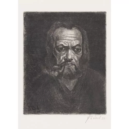 Johannes Robert Schürch — Selbstbildnis.