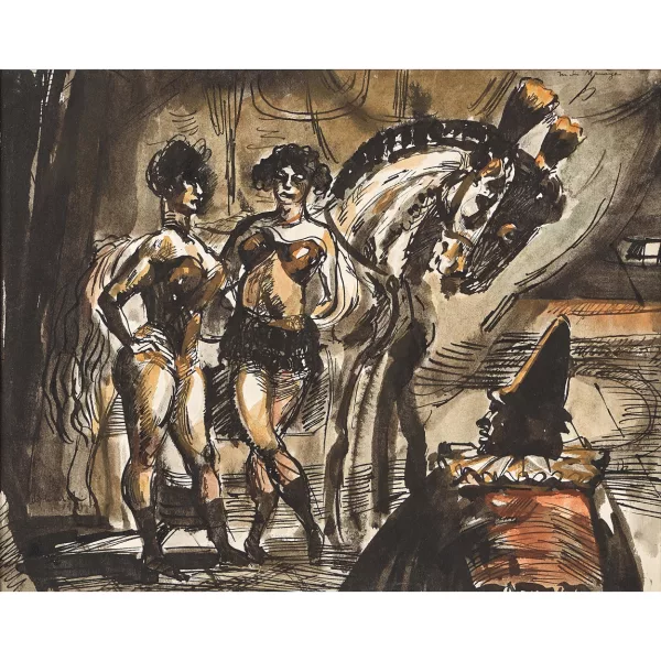 Johannes Robert Schürch — "In der Manege".