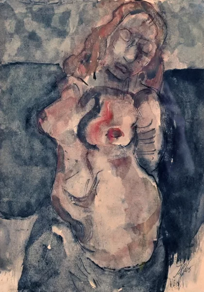 Johannes Robert Schürch — 3 Werke: Ohne Titel; Lazare; Ohne Titel, 1925