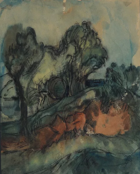 Johannes Robert Schürch — Landschaft, 1925