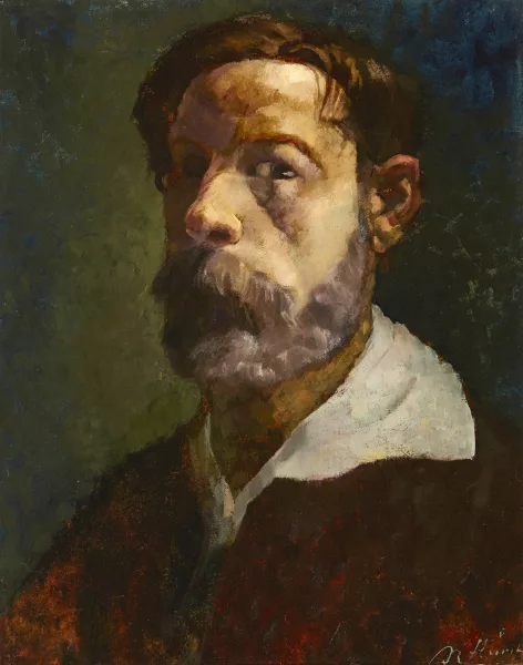 Johannes Robert Schürch — Selbstportrait