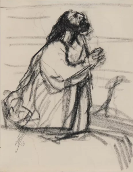 Johannes Robert Schürch — Betender, 1930