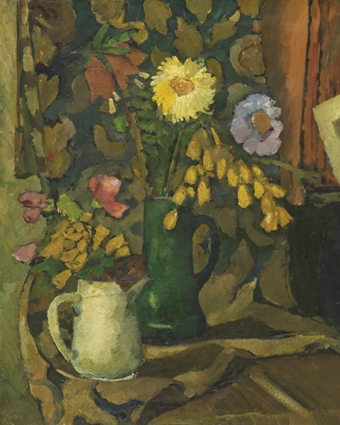 Johannes Robert Schürch — BLUMENSTILLLEBENFLOWER STILL LIFE