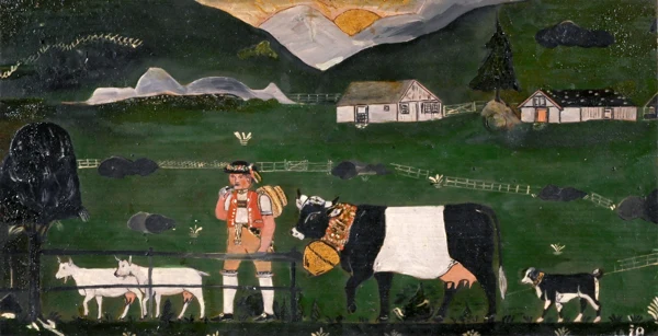 Johannes Rotach — Zugeschrieben. Appenzeller Alpaufzug