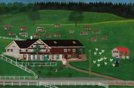 Johannes Rotach — Einsiegeli in Schwellbrunn, 1958