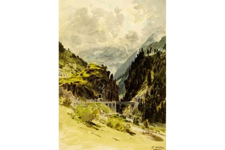 Cherstelenbachbrücke bei Amsteg