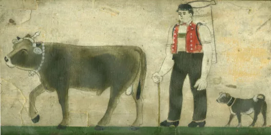 Johannes Zülle — Sennenstreifen (Fragment)