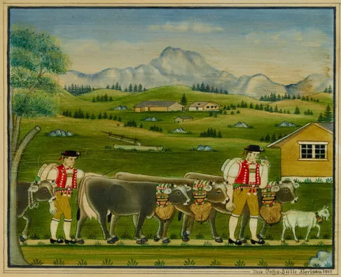 Johannes Zülle — Kleine Alpfahrt, 1910