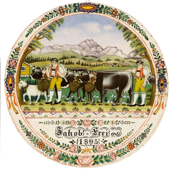 Johannes Zülle — EIMERBÖDELI, 1895 BUCKET BASE, 1895