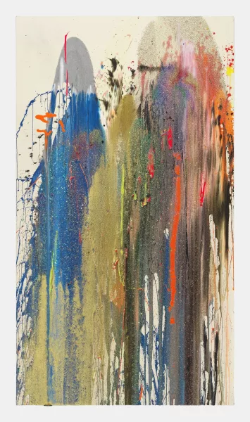 John Armleder — Marble Rock