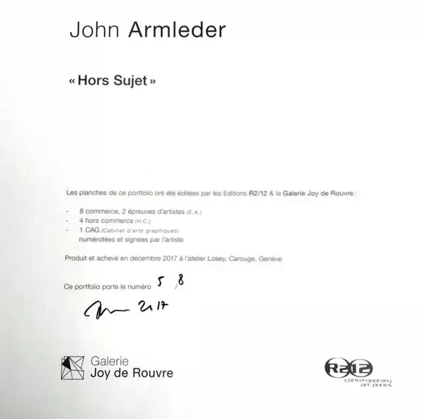 John Armleder (1948) — Genève Enchères