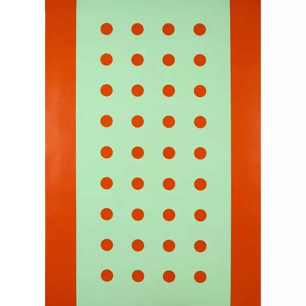 John Armleder — Ohne Titel Grandvaux, Editions Pierre Keller, 1987 — Galerie Kornfeld