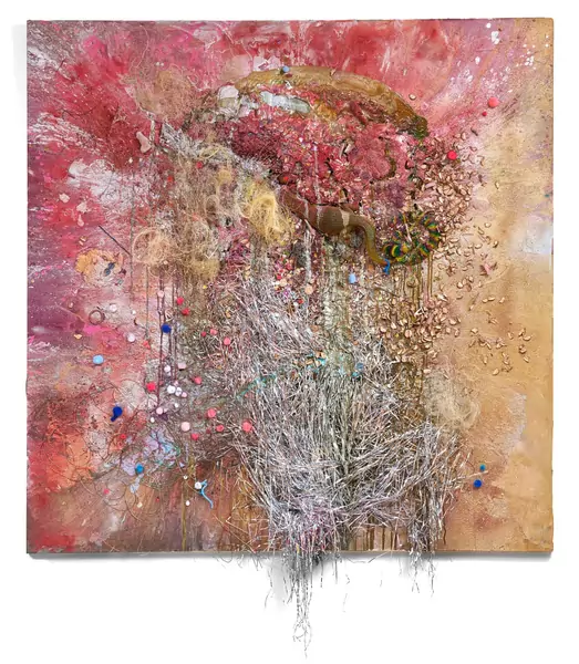 John Armleder — Pixie Wings, 2014