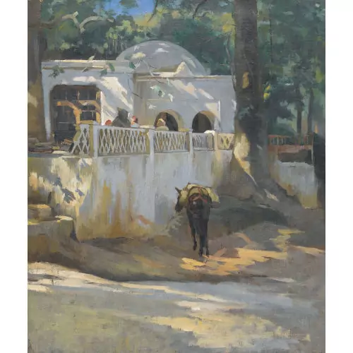 "Le Café des Platanes"