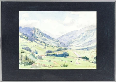 Paysage alpestre