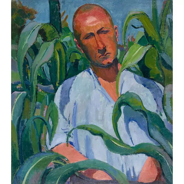 "Portrait Roland / champ maïs"