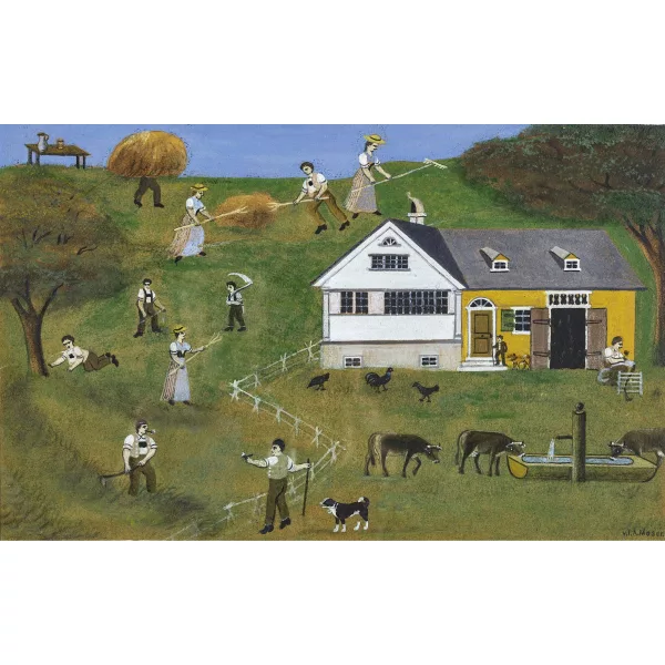 Josef Anton Moser — Sommerliches Bauernleben.