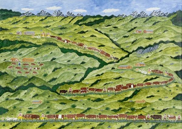 Josef Brunner — Toggenburger Alpfahrt, 1980