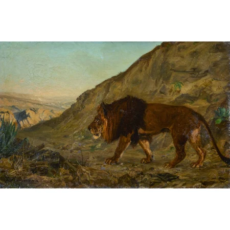 Lion marchand