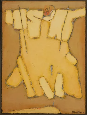 Josef Ebnöther — Gelbe Felder, 1982