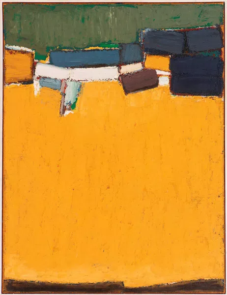 Josef Ebnöther (né en 1937), "Landschaft Composition" — DognyAuction