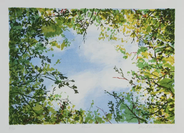Josef Felix Müller — 3 Blätter: Lichtung Morgen; Mittag; Abend, 2004