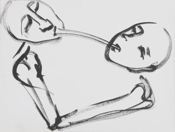 Josef Felix Müller — 3 Zeichnungen: Ohne Titel, 1982; Ohne Titel, 1984 (2)