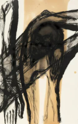 Josef Felix Müller — Figur mit verschränkten Armen, 1988