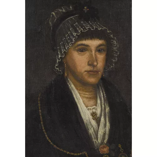 Josef Reinhard — Porträt einer alten Luzernerin.