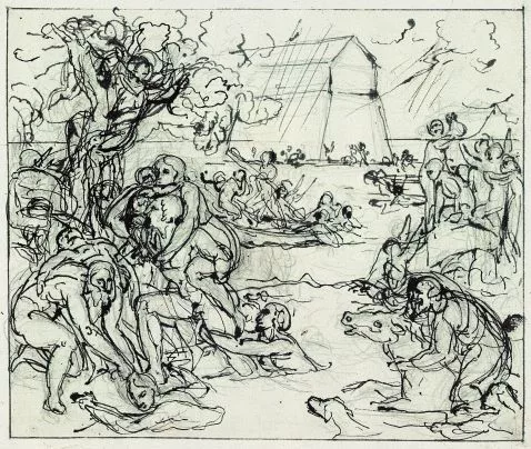 Joseph Anton Koch — Die Sintflut