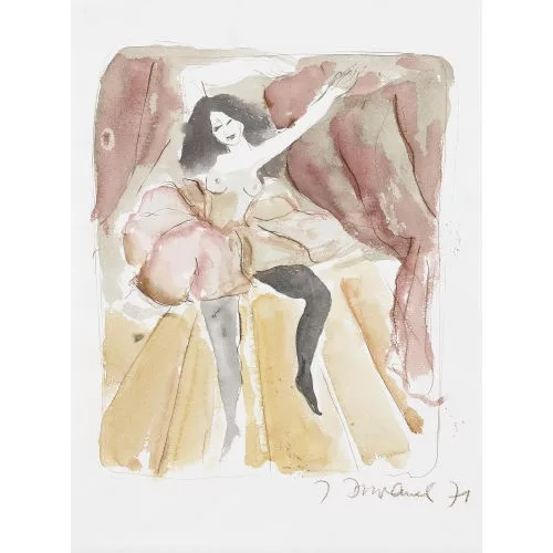 Joseph Edward Duvanel — Tänzerin.