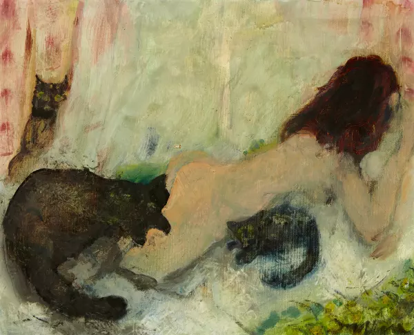Nu aux Chats