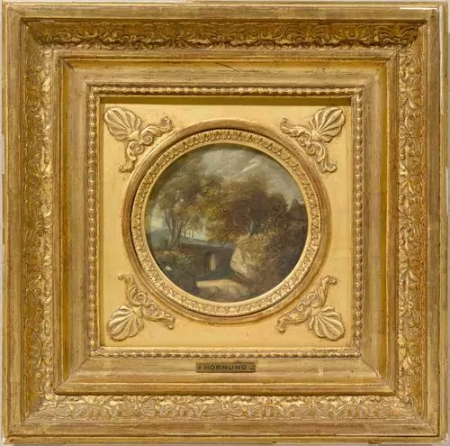 JOSEPH HORNUNG — Miniatur: Landschaft. — Koller Auktionen