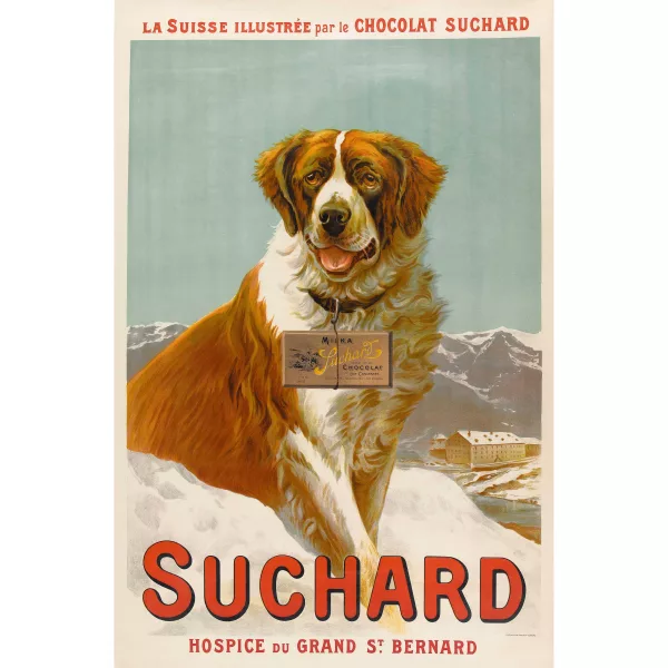 Joseph Marie Husson — "Suchard. Hospice du Grand St. Bernard".