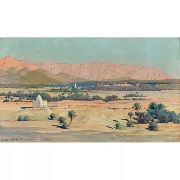 Jules Blancpain — "Oasis de Figuig".