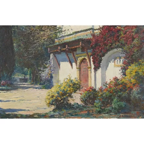 Jules Blancpain — Sonnige Hauspartie.