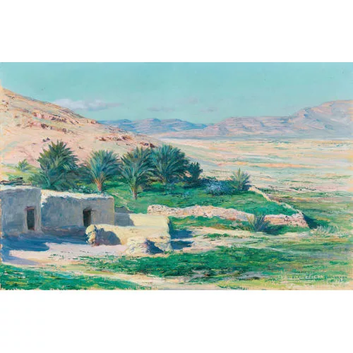 Jules Blancpain — Oasensiedlung in Algerien.
