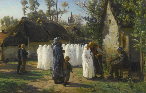 Jules Breton — Les Communiantes, Sotheby's, 18 mai 2016