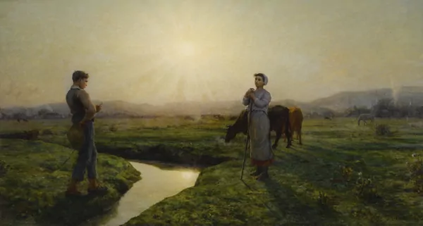 Jules Breton — Le Matin, Sotheby's, 1 février 2019